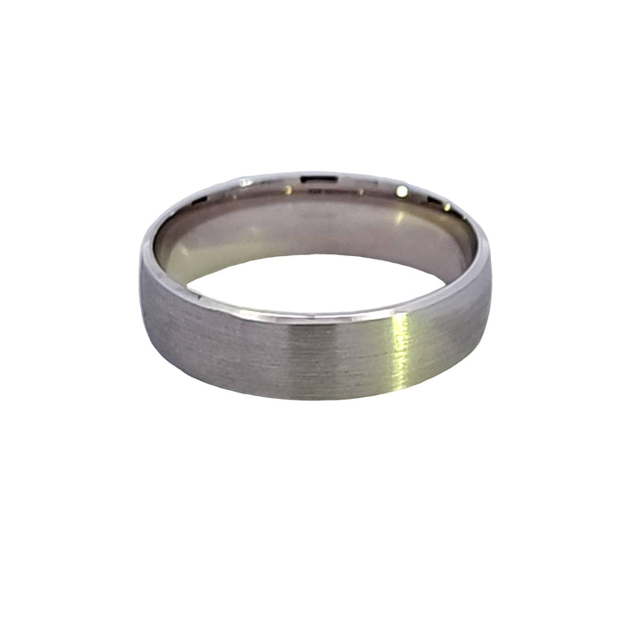Precious Metal (No Stones) Wedding Bands  -  Men'
