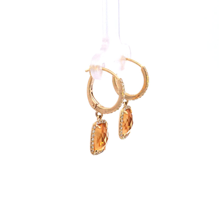Colored Stone Earring