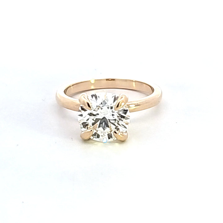 14KY Lab Grown Diamond Engagement Ring