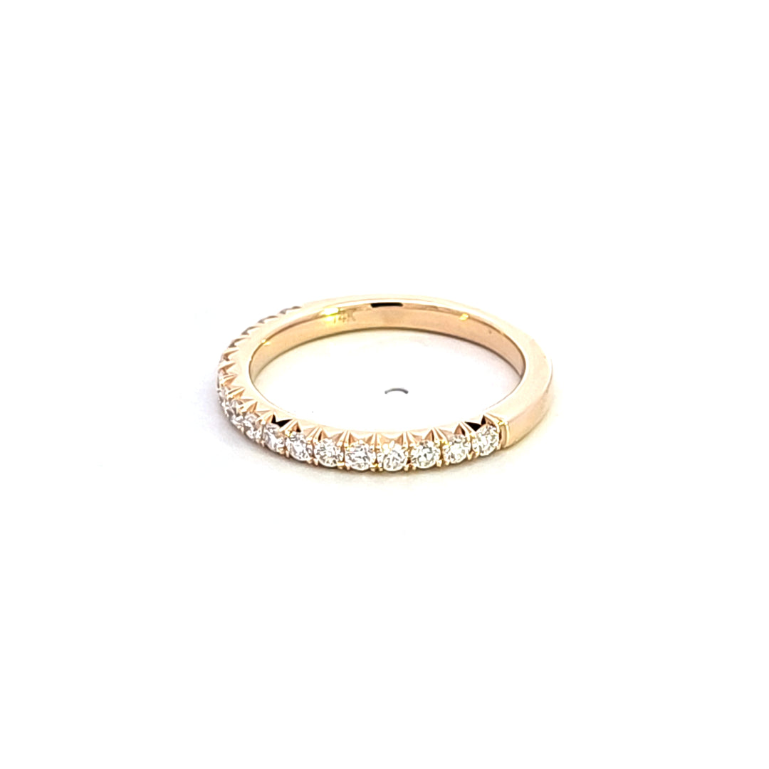 14KY Diamond Wedding Band
