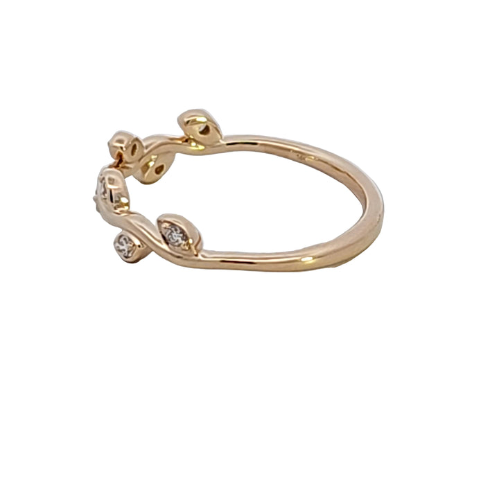 14KY Diamond Band