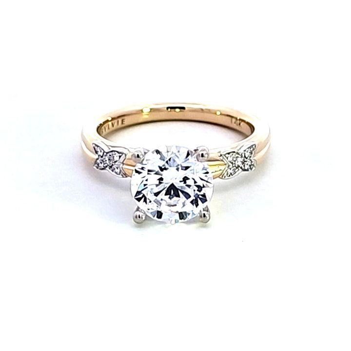 14KY Diamond Semi Mount Engagement Ring