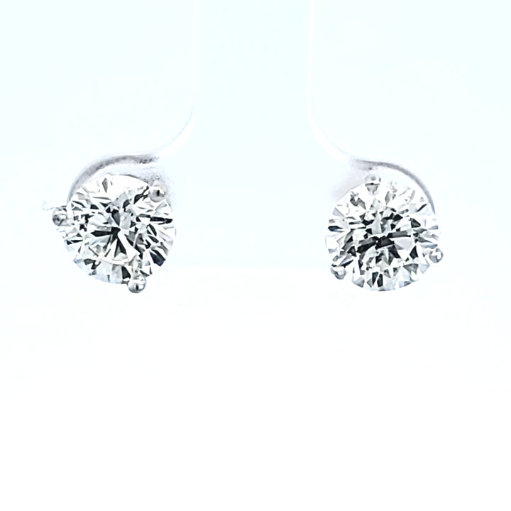 14KW Diamond Stud Earrings