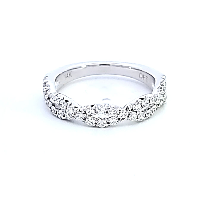 14KW Diamond Wedding Band