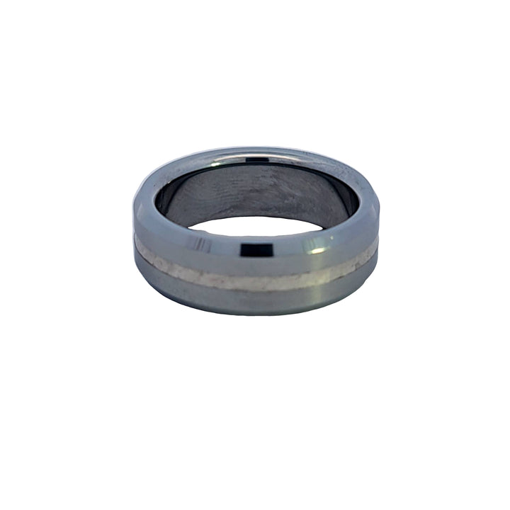 Precious Metal (No Stones) Wedding Bands  -  Men'