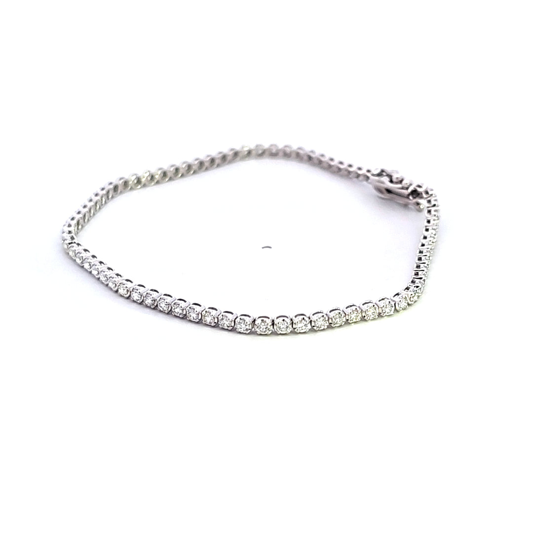 14KW Diamond Tennis Bracelet