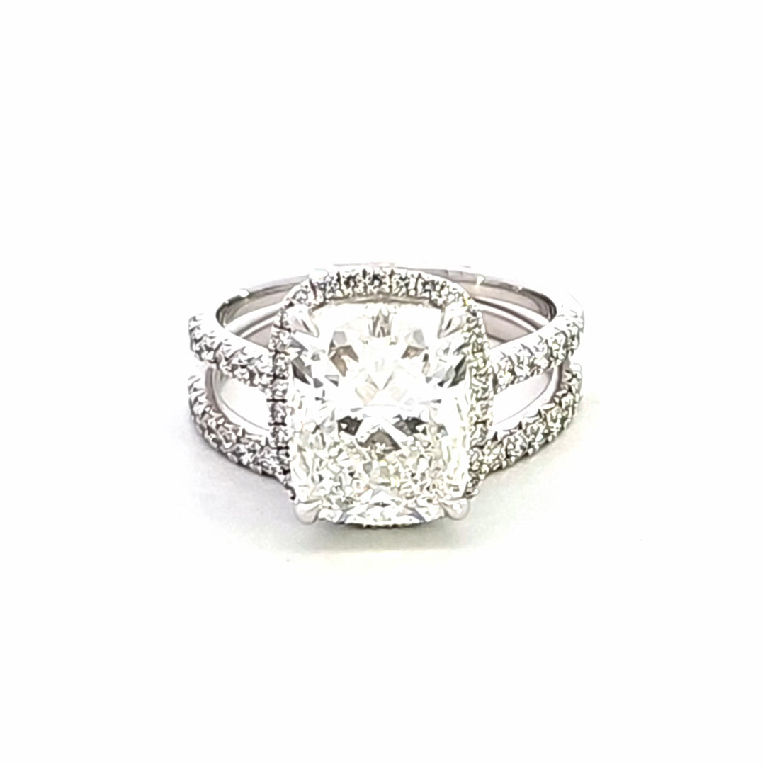 Lab Grown Diamond Wedding Set
