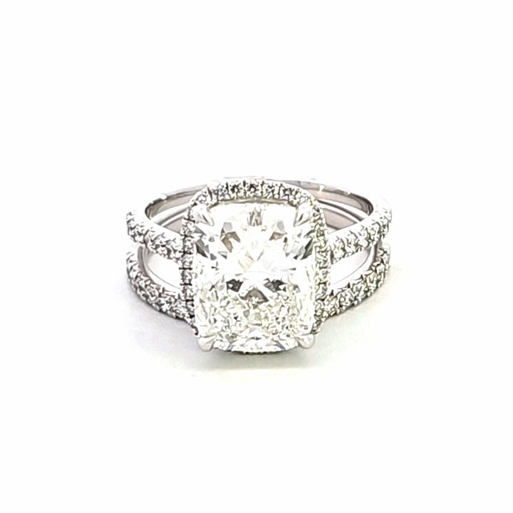 Lab Grown Diamond Wedding Set