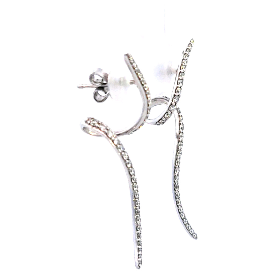14KW Diamond Earrings