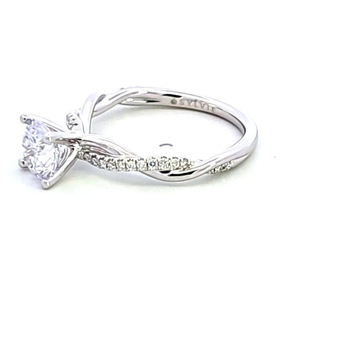 14KW Diamond Semi Mount Engagement Ring