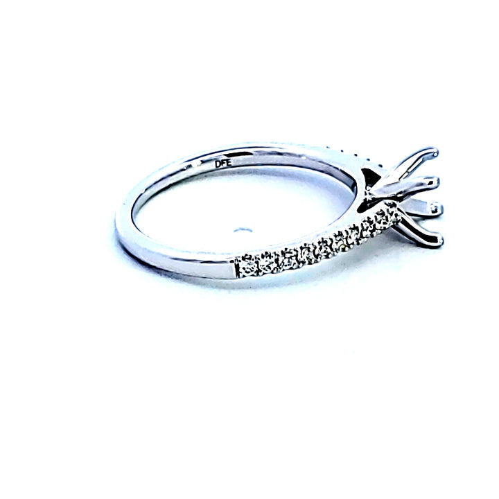 14KW Diamond Semi Mount Engagement Ring