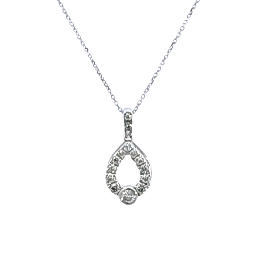 14KW Diamond Pendant
