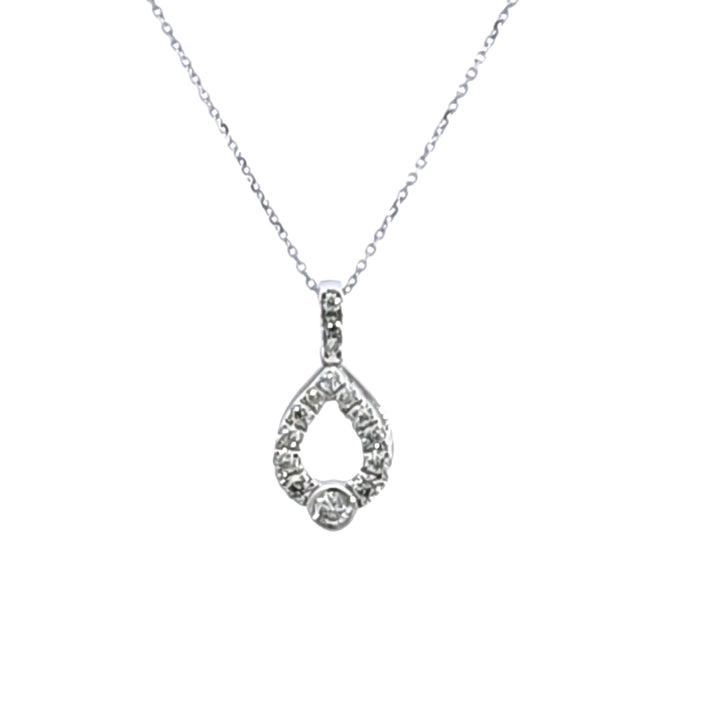 14KW Diamond Pendant