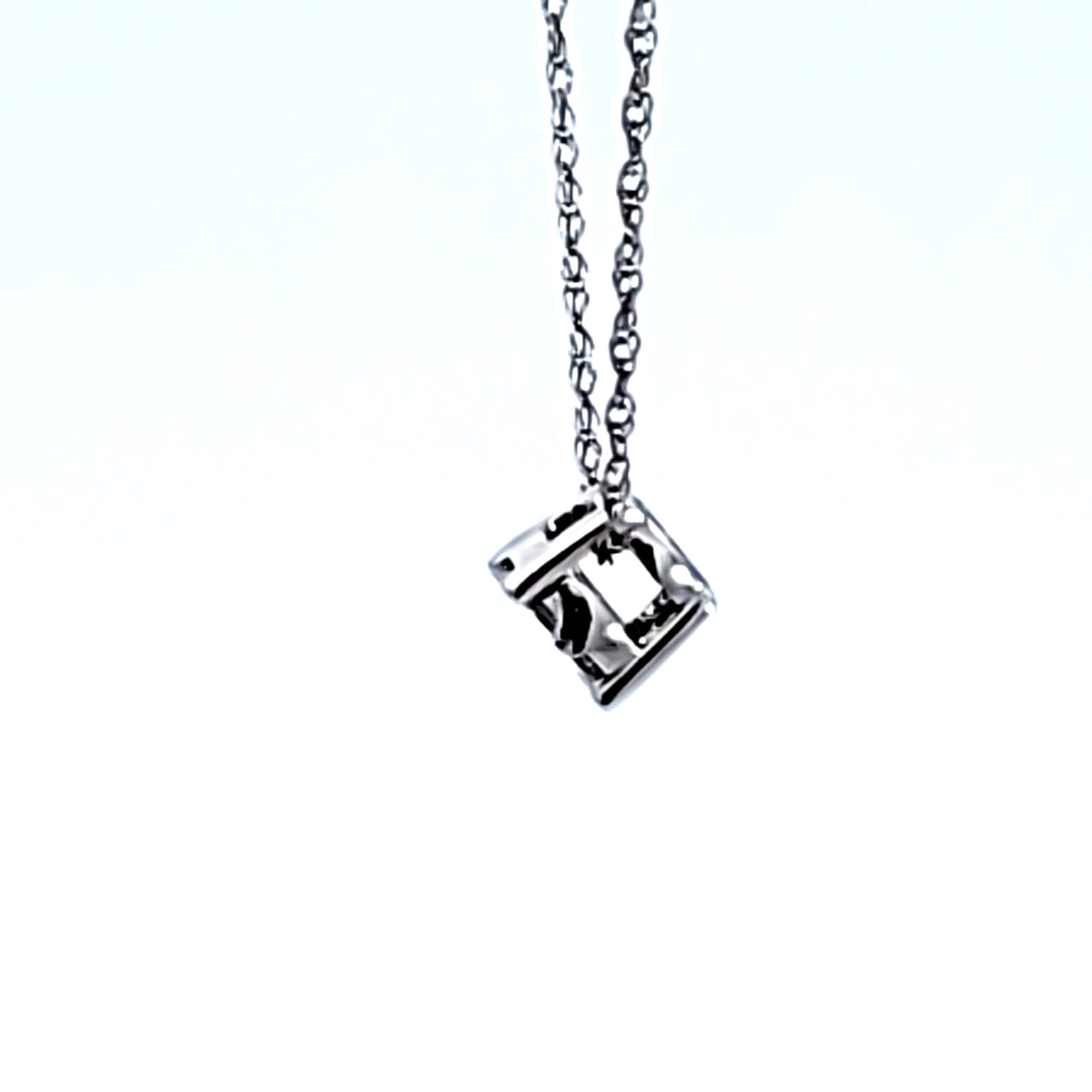 14KW "Lovebright" Diamond Pendant