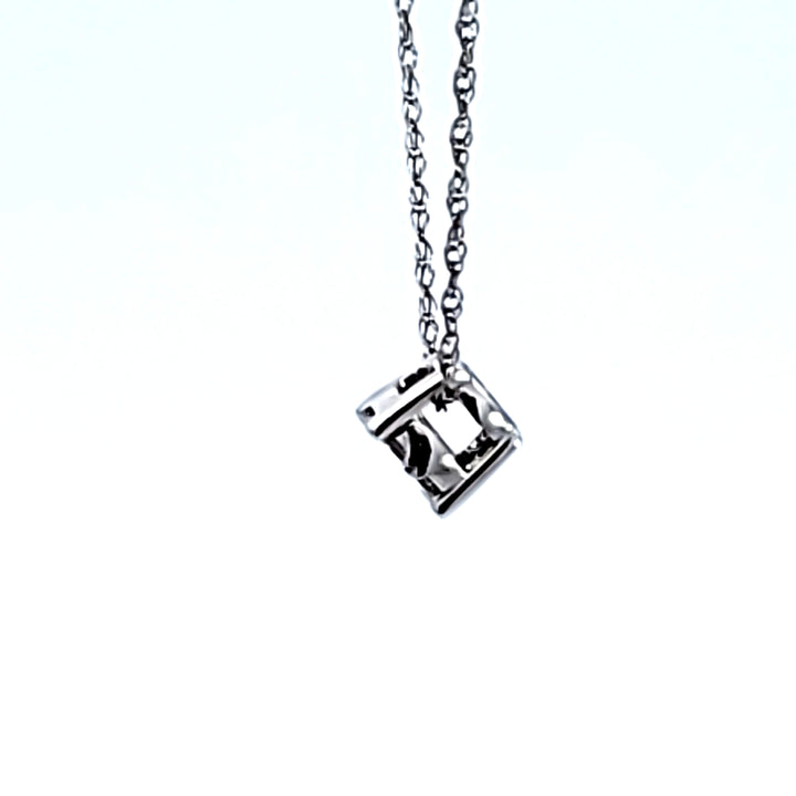 14KW "Lovebright" Diamond Pendant