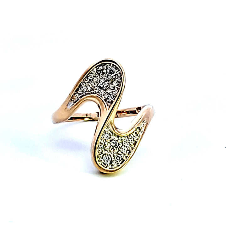14KY Diamond Fashion Estate Ring