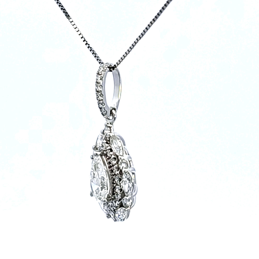 14KW Lab Grown Diamond Pendant