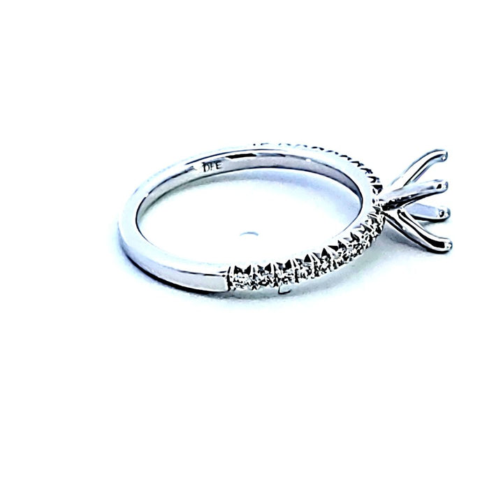 14KW Diamond Semi Mount Engagement Ring
