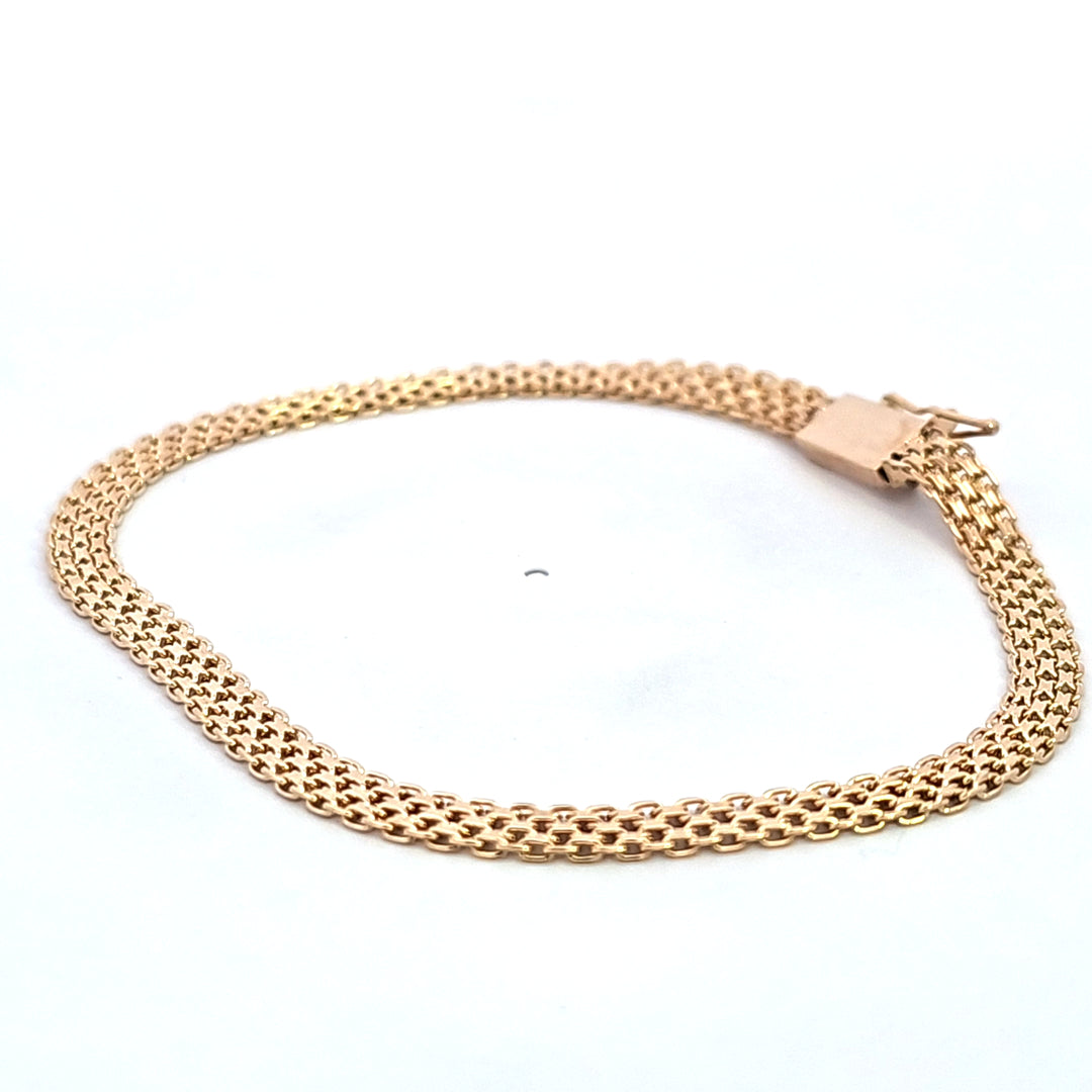14KY Woven Estate Bracelet