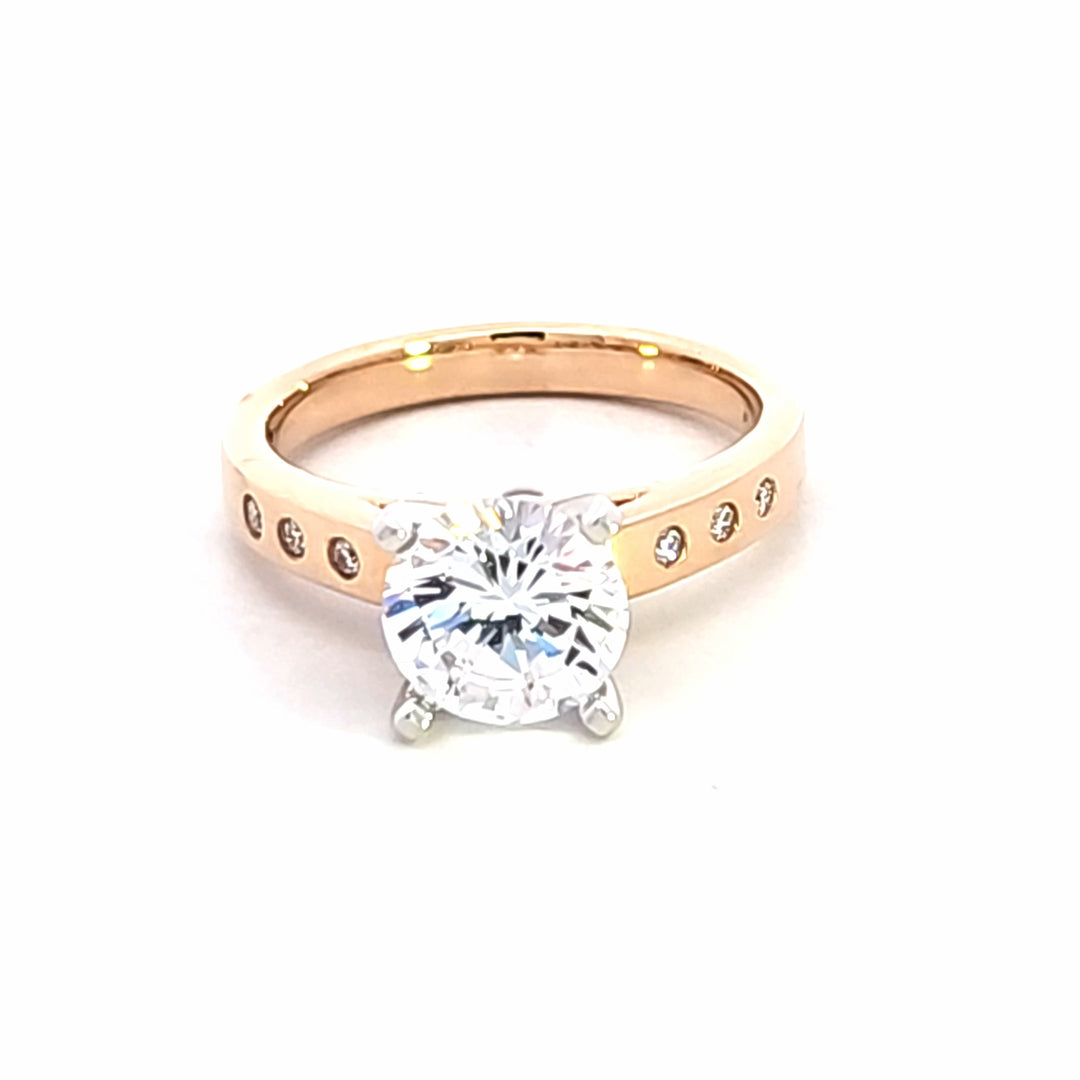 Diamond Semi-Mount Ring