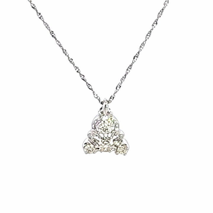 14KW Diamond Pendant
