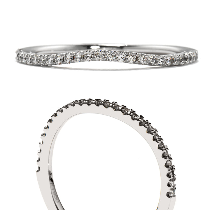 Diamond Wedding Bands  -  Women'