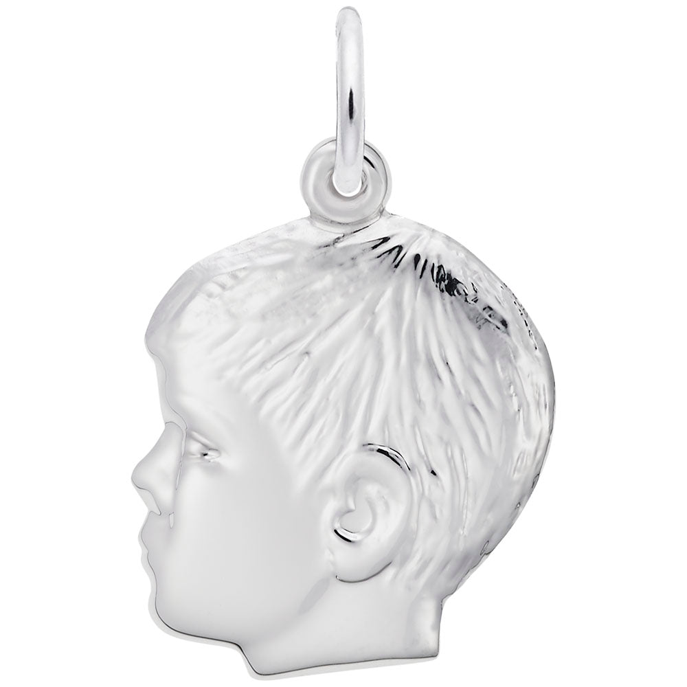 Sterling Silver Boy Charm