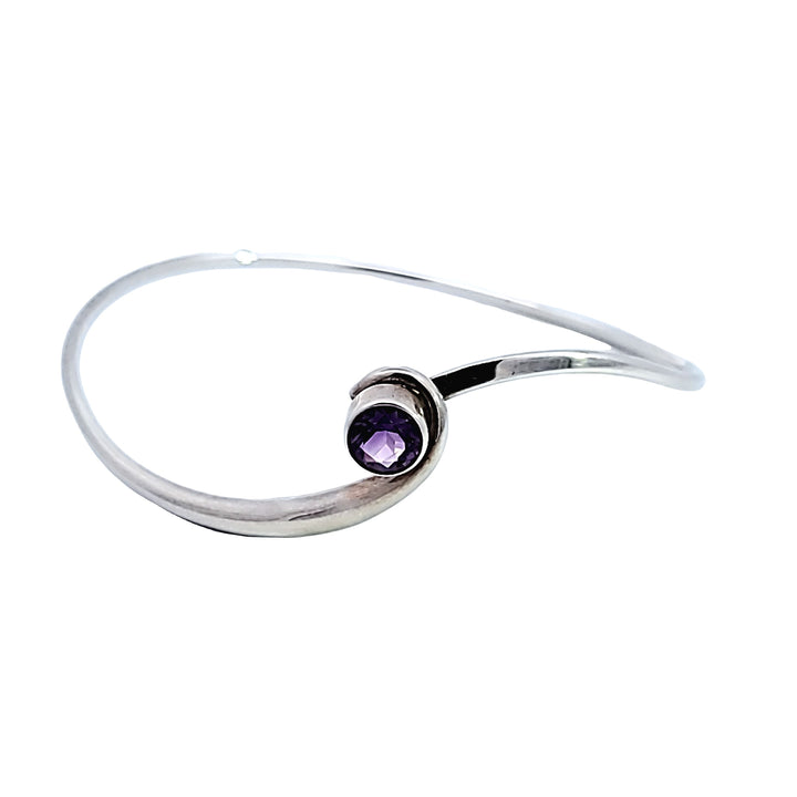 Sterling Silver "Elegance" Bangle Bracelet