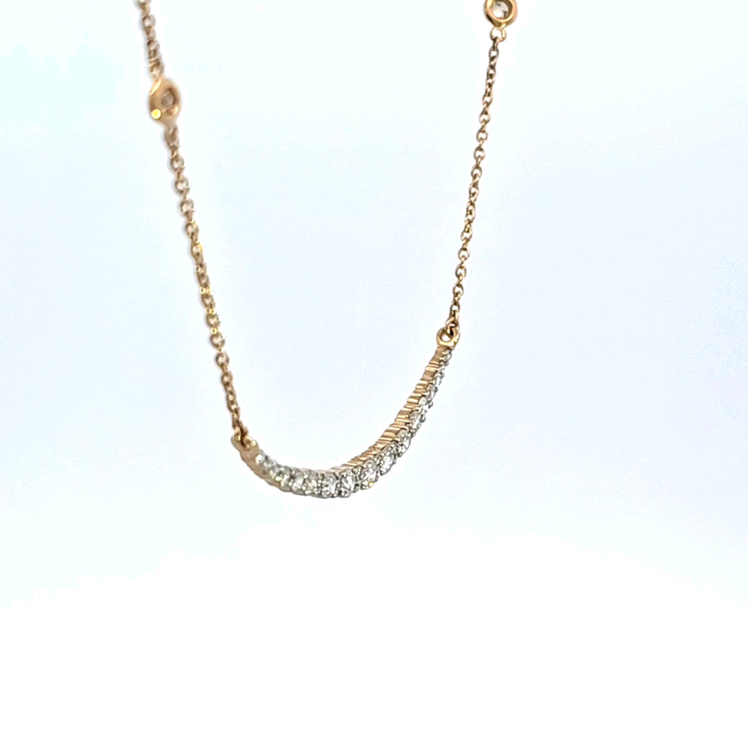 14KY Diamond Necklace