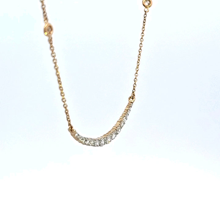 14KY Diamond Necklace