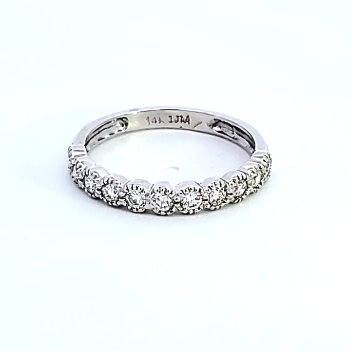14KW Diamond Wedding Band