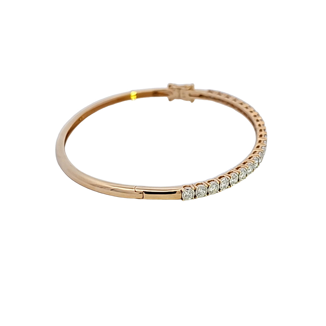 14KY Diamond Bangle Bracelet