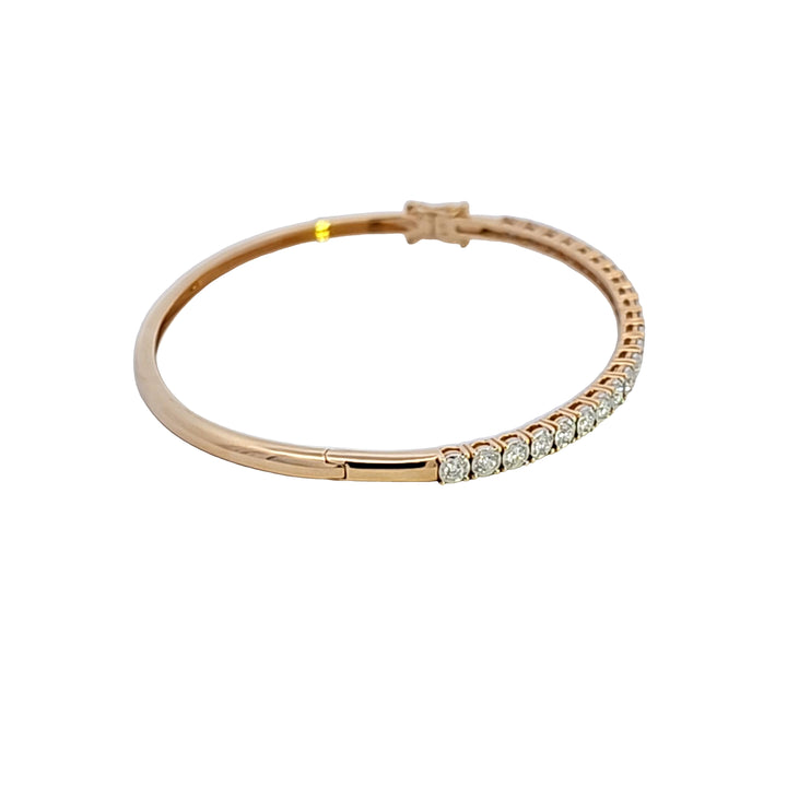 14KY Diamond Bangle Bracelet