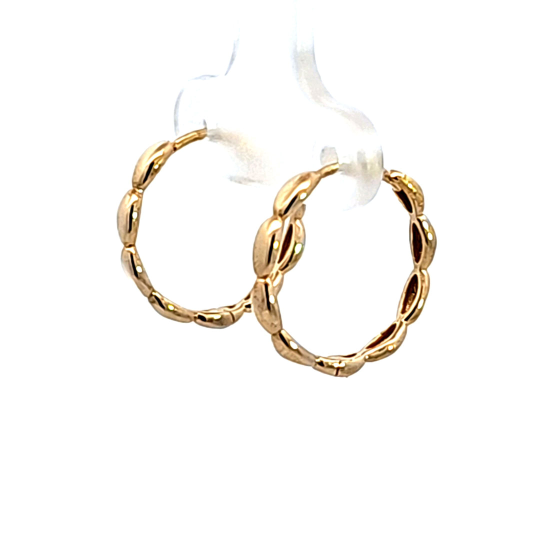 14KY Hoop Earrings