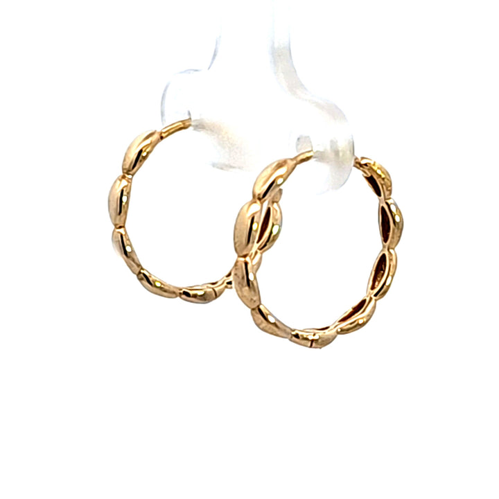 14KY Hoop Earrings